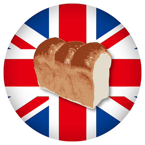 イギリスのパン