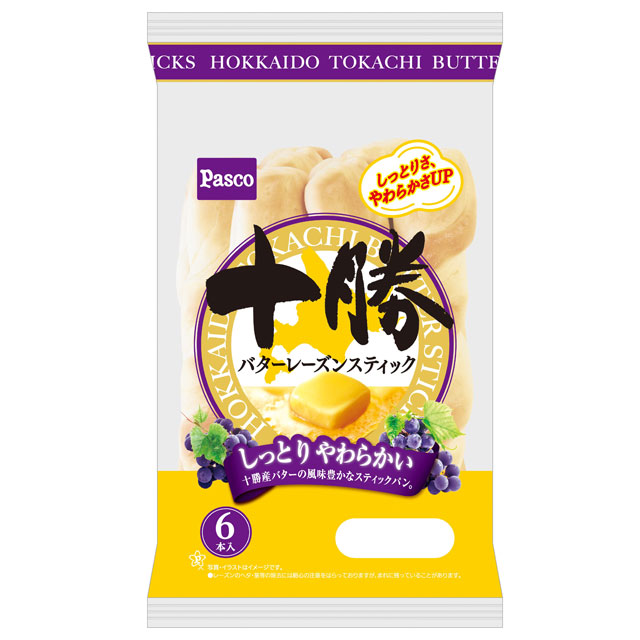 十勝バターレーズンスティック 6本入