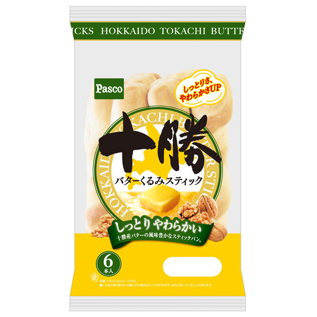 十勝バターくるみスティック 6本入