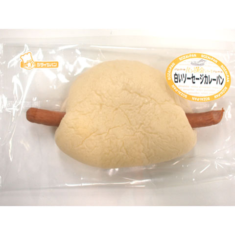 パン讃会　白いソーセージカレーパン